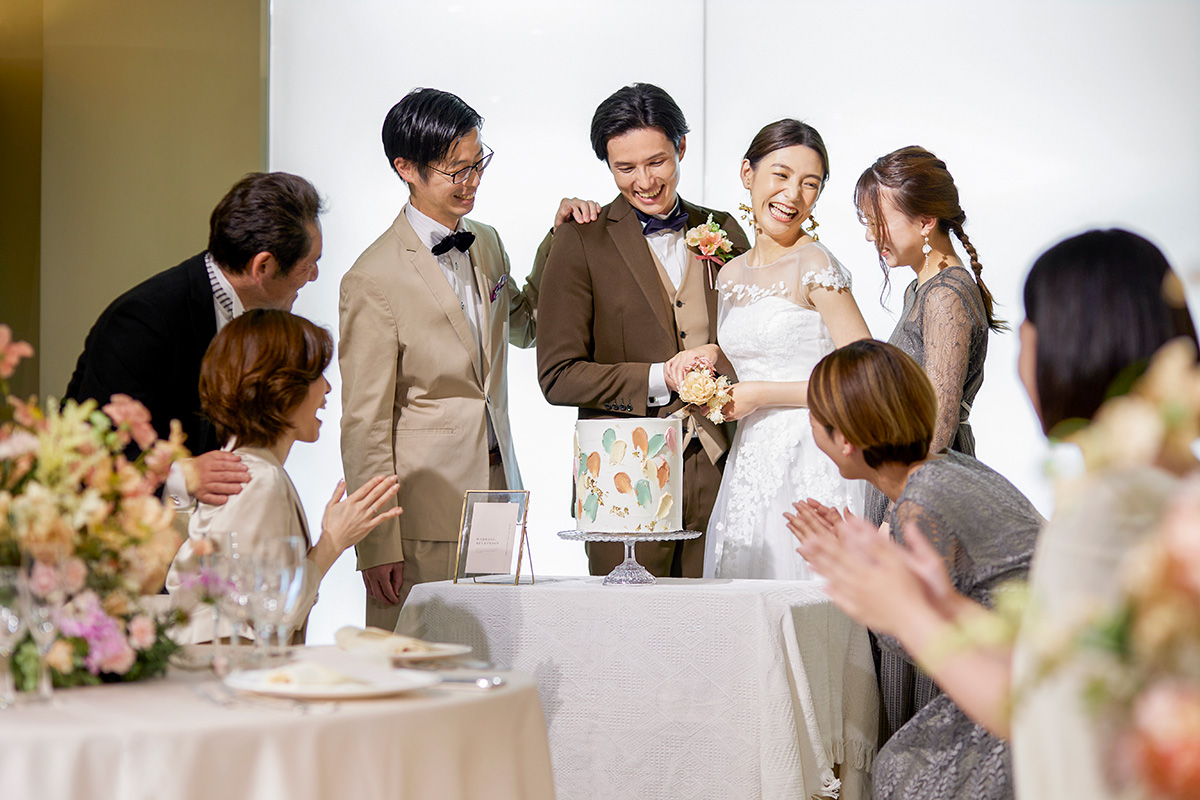 大切なゲストに囲まれて