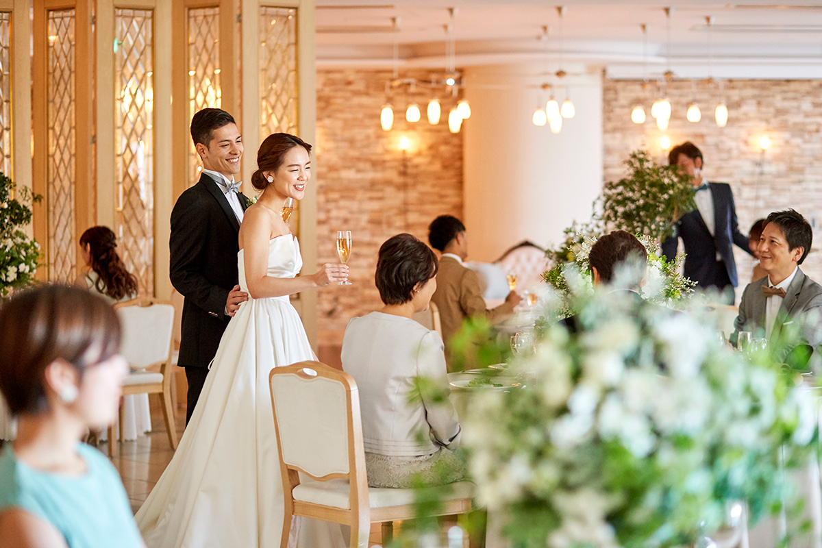 ゲストとゆったりと過ごせる3時間