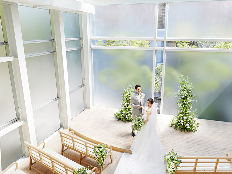 3つの結婚式スタイルの外観